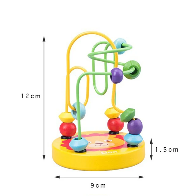 Lets Joy Jouets Montessori pour Les Tout-Petits de 1 2 3 Ans, Jouet  Montessori Enfant Bois à Empiler et de Tri, Reconnaissance des  Couleurs,Puzzles à