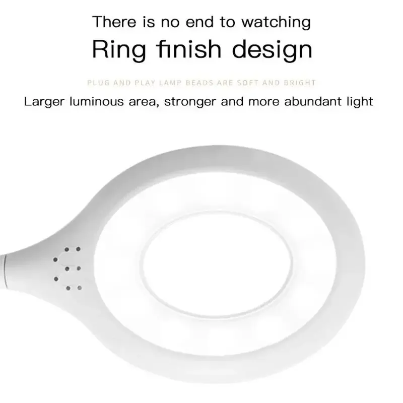 USB Direct Plug Portable Lamp Dormitory Bedside Lamp Eye Protection Student Study Reading Available Night Light