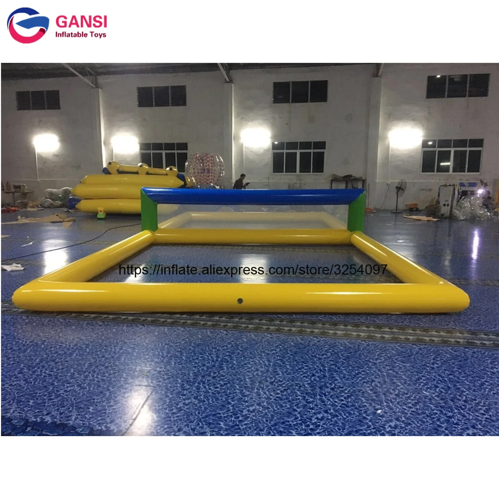 

Floating Water Volleyball Field With Net Inflatable Water Volleyball Court For Adults