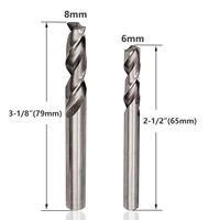 2Pcs Spot Weld Drill Bit Set HSS Co Cobalt Spot Welded Cutter Separate Panels Hole Cutting Bits, 6mm 8mm 2