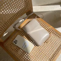Sac à bandoulière Vintage en cuir pu pour femmes, petit sac à bandoulière décontracté pour téléphone, portefeuille 3