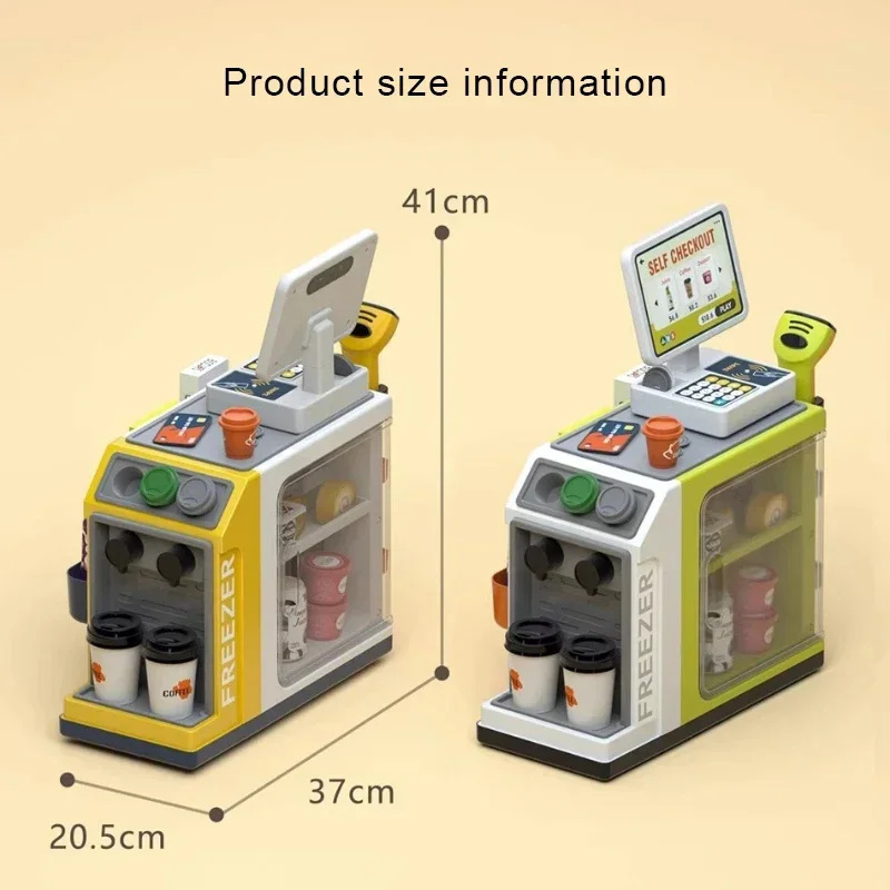 Children's Simulation Home Supermarket, Shopping Cash Register Toy, Puzzle Selling Store, 3 4 5 6 7 8 Years Old Girls Gift 6
