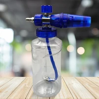 1000ml Snow Foam Lance High Pressure Car Wash Soap Foam Gun Adjustable Spray Bottle 1/4 Inch Quick Connect Car Cleaning Tools 1