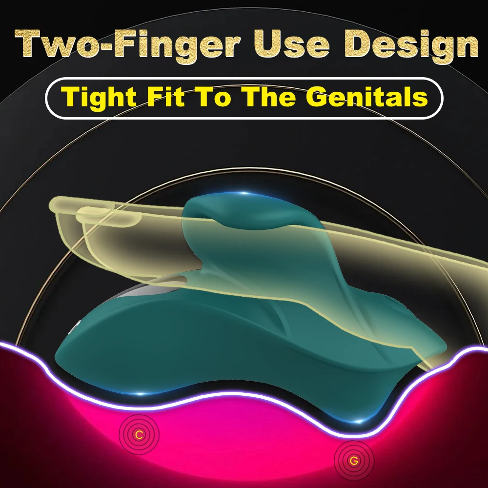 Mini-Finger-Klitoris-Vibrator, G-Punkt- und Nippelstimulator, 9 Modi, Orgasmusmassage, Klitorisstimulator, vibrierendes Sexspielzeug für Frauen, Erwachsenenprodukt_voghion.com