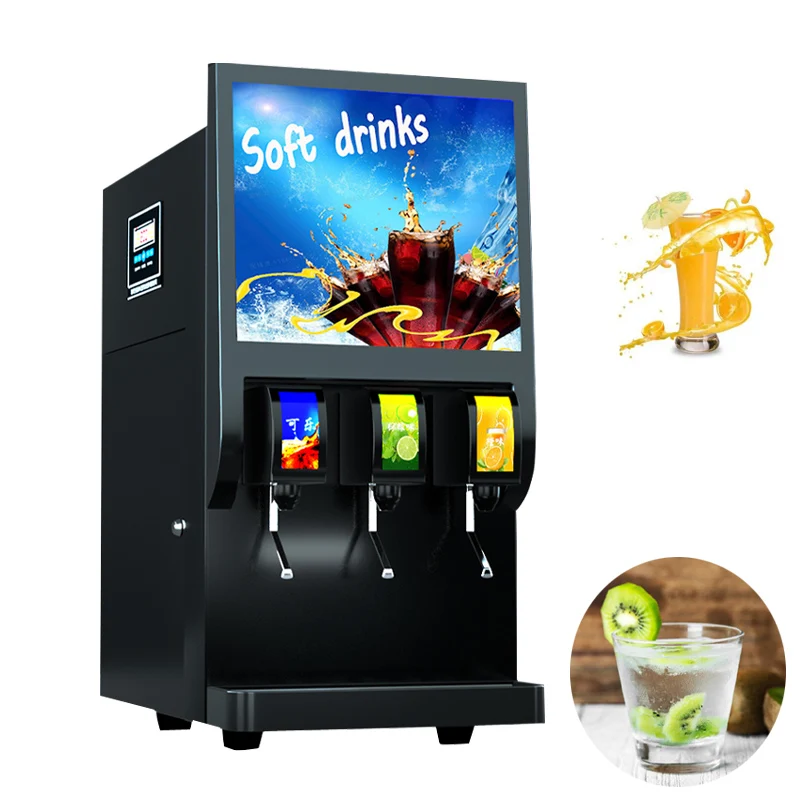 180W 110V/220V Automatic Cola Beverage Dispenser Vending Machines Carbonated Beverage Machine Commercial 220V Cola Machine