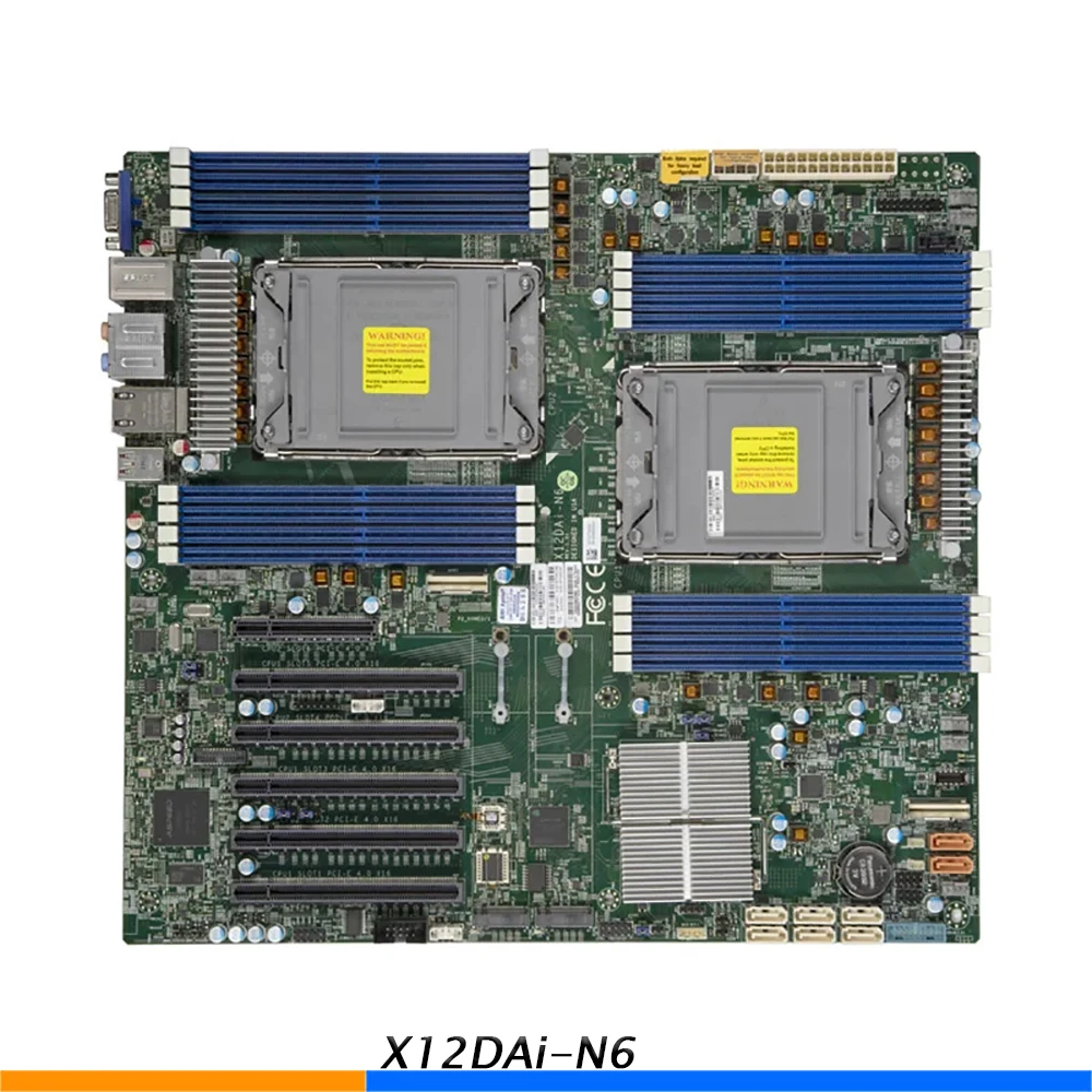 X12DAi N6 Server Motherboard For Supermicro LGA4189 C621A PCI E 4 0 High Quality