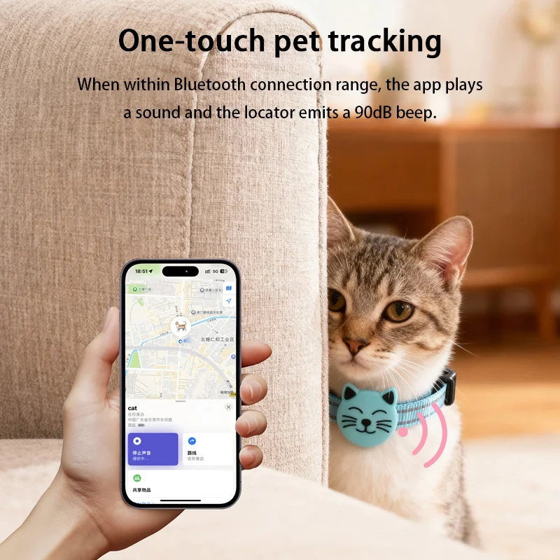 AirTag GPS Pet Tracker Collar 3