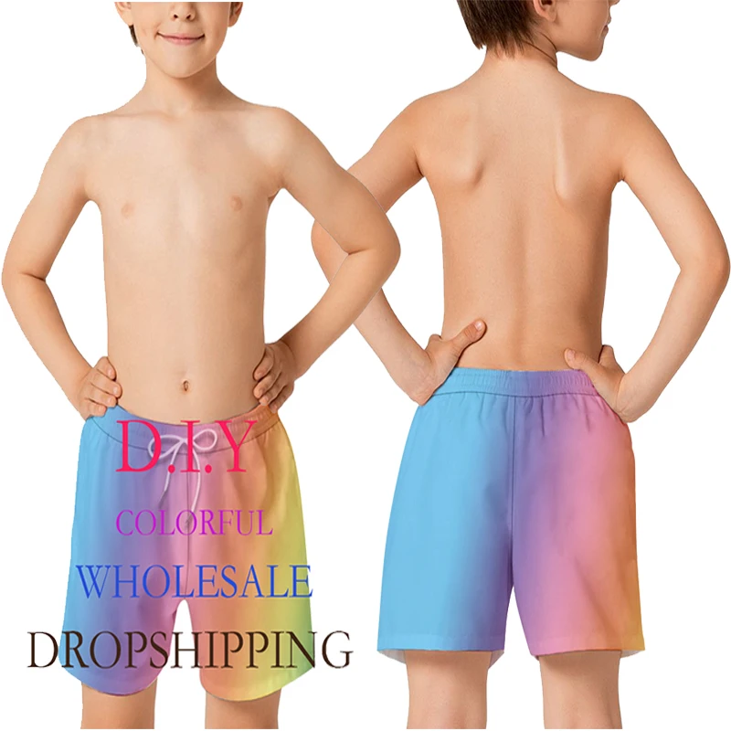 

Y2K Cool Infant Young Children Sets Swim Shorts Loose Street Wearing Young Children Promo Shorts Clothing Dropshipping Wholesale