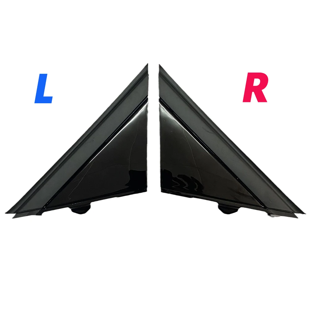 Molding Door Mirror Triangle plate Cover Door Mirror Cover Door Mirror Cover Replacement For FIAT 500 2012-Flag Cover Front Window A-pillar Triangle 1SH17KX7AA 1SH16KX7AA