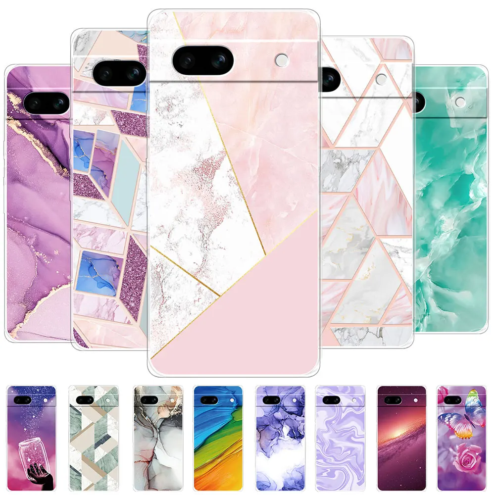 Per Google Pixel 7A 6A Custodia Custodia Morbida In Silicone Trasparente Per Google Pixel 8 Pro Coque O Google Pixel 7 Pro /Pixel 6 Pro Funda