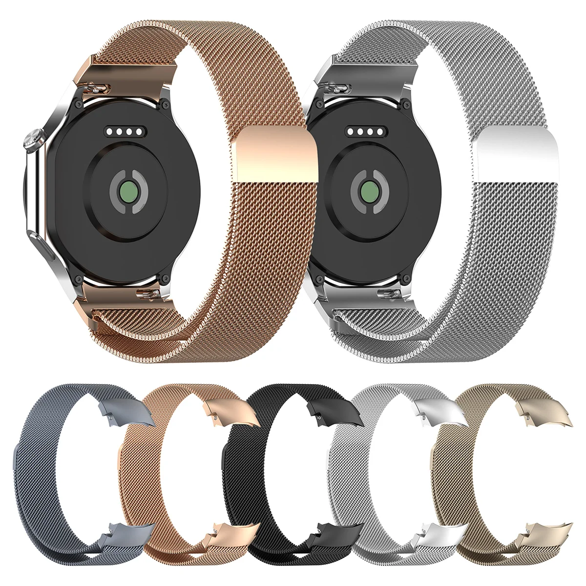 Stainless Steel Milanese Magnetic Wrist Strap Bracelet Replacement Band