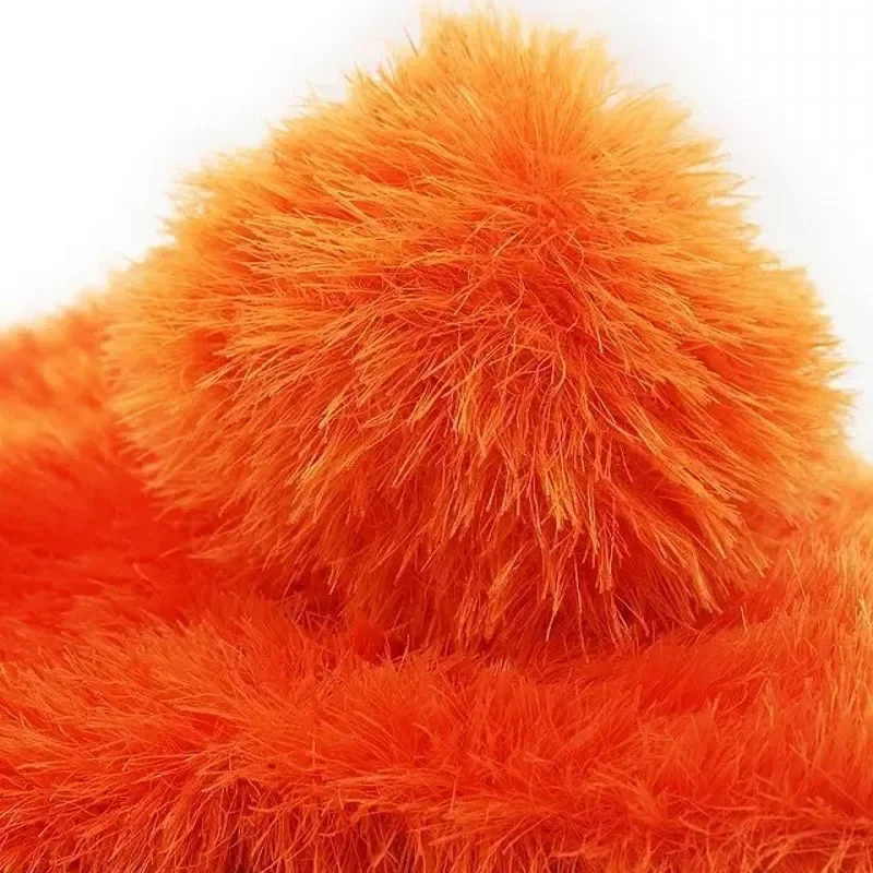 50g/Roll Knitting Yarn Long Wool Mink Cashmere Yarn Hand Knitting Crude Cashmere Wool  Mink Wool Crochet Yarn for Knitting 6