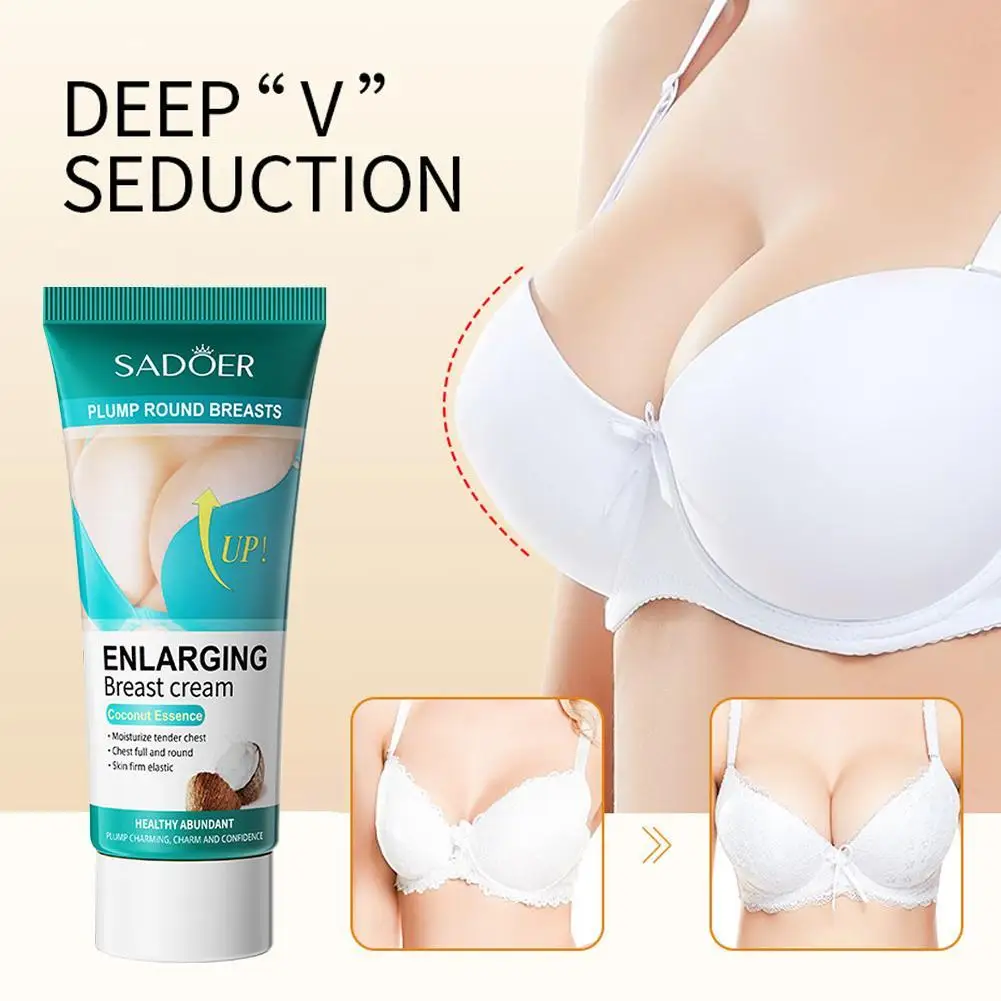 Fast Growth Breast Enlargement Cream Increase Tightness Enlarge Breast Bust Care Oil Body Moisturizing Smooth Bright Care Cream