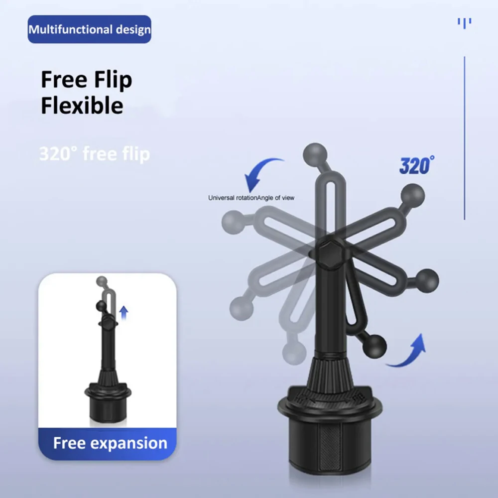 Universal Car Tablet Stand Phone Holder 360° Adjustable Cell Phone Mount Support Smartphone IPad 11 inch Interior Accessories