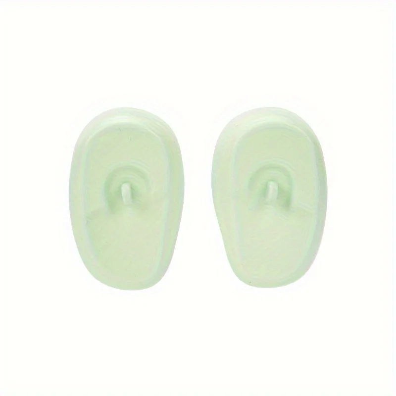 2Pcs/set Ear Covers Ear Cap Earmuffs Waterproof Earmuffs for Shower Hair Dyeing Hairdressing Accessories
