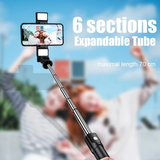 Original Xiaomi Selfie Stick, Foldable Tripod Selfie Stick Bluetooth Remote  Control Selfiestick with Wireless Shutter for iPhone/Xiaomi/Huawei/Asus