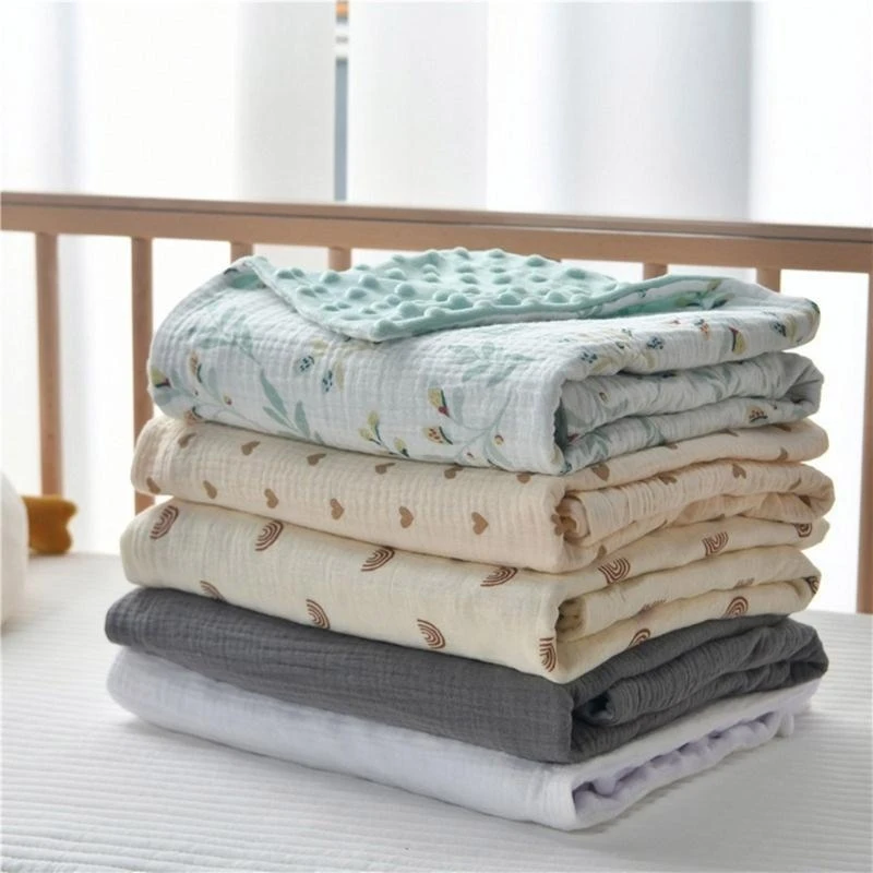 Bean Bean Blanket Newborns Quilts Comfortable Baby Swaddles Wrap Cloth Breathable Toddlers Bath Towel