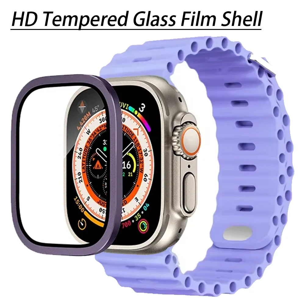 Premium Aluminum Alloy Case with Tempered Glass - Scratch-Proof Protective Shell