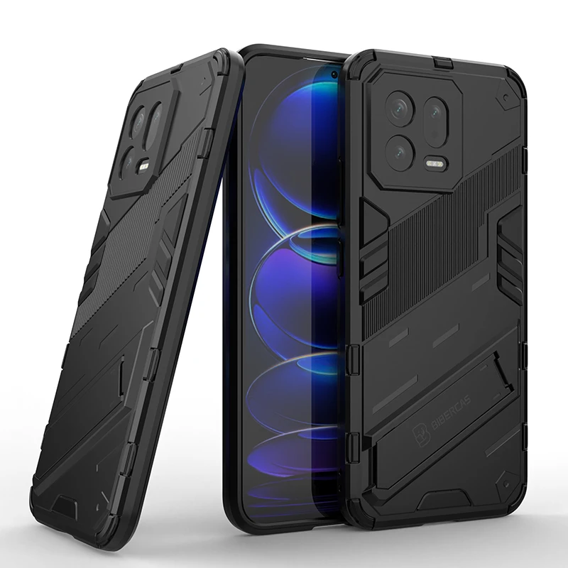 Per Xiaomi Mi 13 Cover Per Xiaomi 13 Capas Pc Armor Phone Back Bumper Kickstand Cover Antiurto Per Xiaomi 13 Pro Fundas