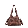 Angelkiss Women Handbags Satchel Top-handle Handbag PU Shoulder Bag Roomy Pocket  Pack Multi-pockets Shoulder Purse Bags AK7557 4