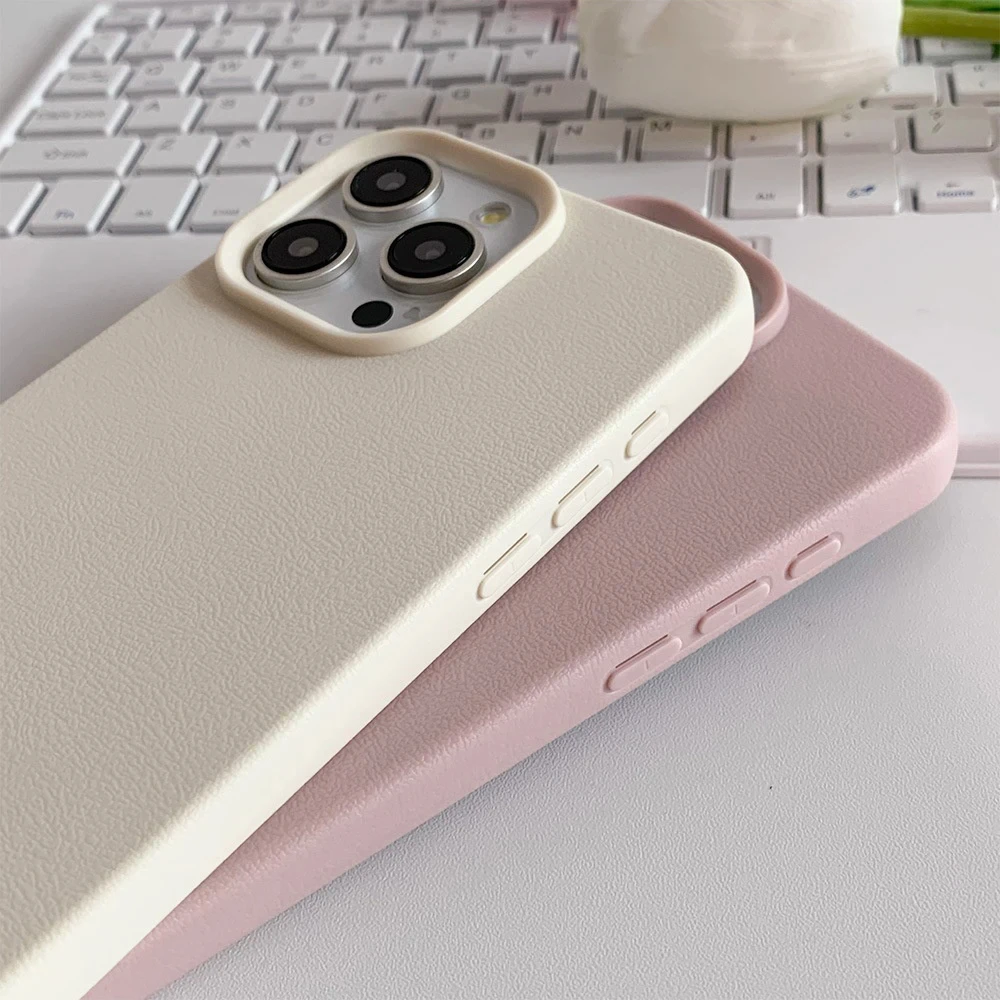 Luxurious Leather TPU Phone Case Cover