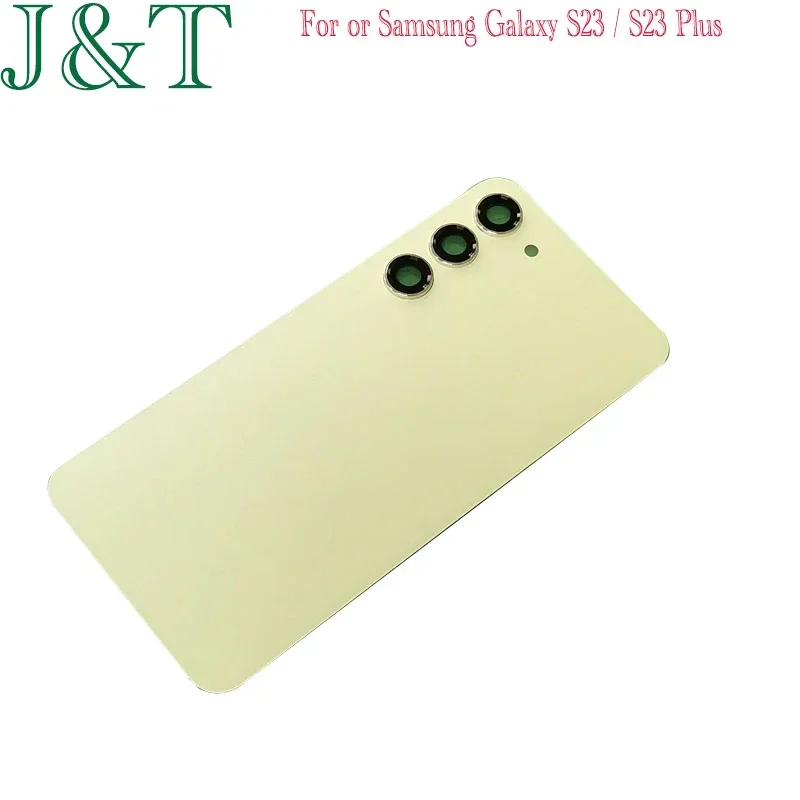 Glass Phone Back Cover For Samsung Galaxy S23 with Camera
