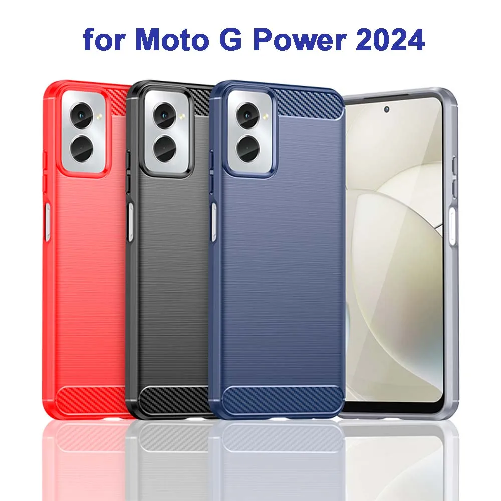 TPUBrushedCaseforMotoGPower2024MotorolaShockproofBumper