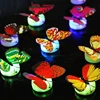 Ranpo Hot Butterfly Night Light Creative Funny Colorful Glowing Butterfly Light Stickable Diy LED House Decorative Wall Lights 3