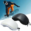 Skiing Snow Goggles Protector Case (Without Goggles)Anti-Shock Waterproof Motorcycle Eyewear Box Storage Zipper Hard Shell Bag 1
