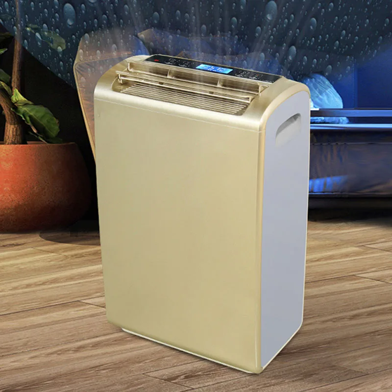 

Осушитель воздуха на 28 л/день, домашний осушитель воздуха, осушитель воздуха для спальни, подвала, промышленный бесшумный осушитель HD381A