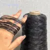 New Silver Handmade Yarn Popular Same Style Woven Small Silver Bag Woven Flash Core Wire Crochet Needle 200g 1 Ball Yarn 6