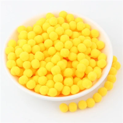 Wholesale 8mm Soft Fur Pompoms for Arts, Crafts, and Home Décor