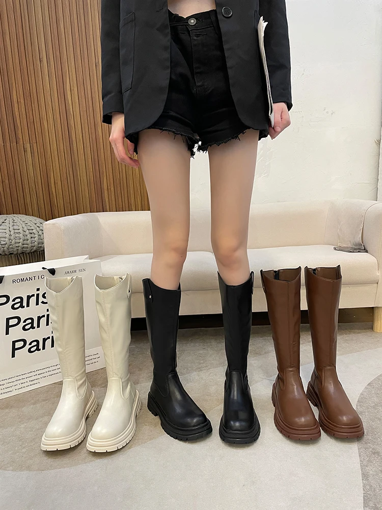 

Женские ботинки, женская резиновая обувь, резиновые сапоги, женские привлекательные ботфорты на высоком каблуке, зимняя обувь на молнии с круглым носком, 2023