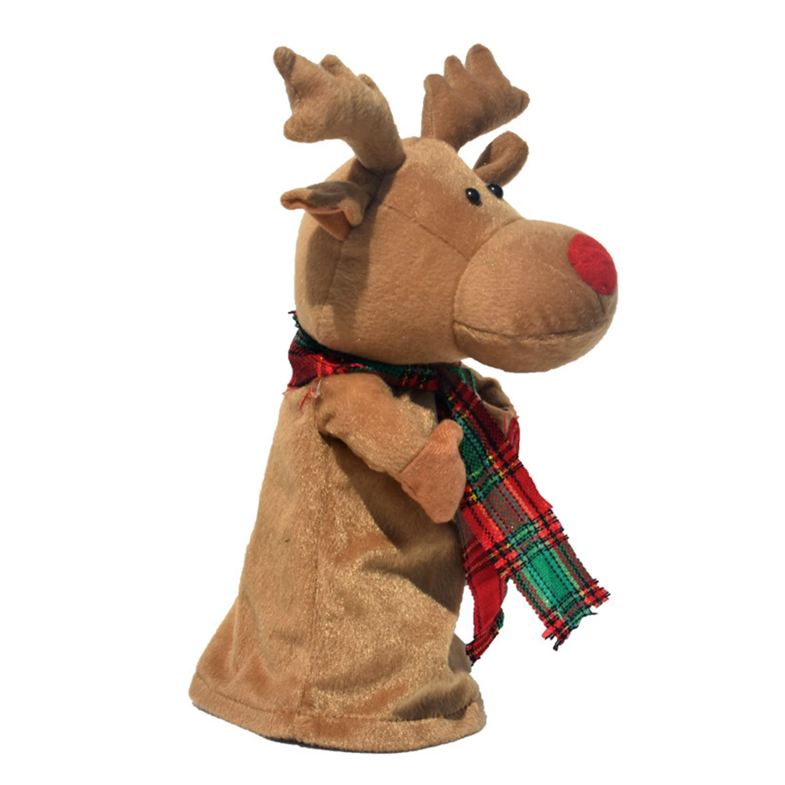 Christmas Reindeer Stuffed Animal 10 Singing Plush Jingle Bells