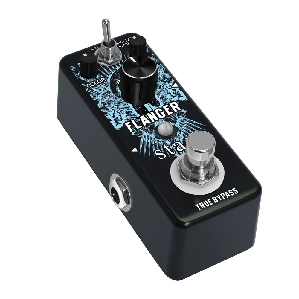 Rowin Bass Guitar Effect Flanger Pedal Shoegaze Flange Mini