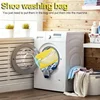 1PCS Shoe Wash Machine Bag, Shoes Laundry Bag Shoe Wash Bag for Washing Machine, Reusable Zipper Shoe Washing Bag, Remove Dirt 4