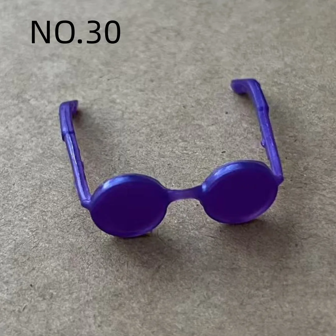 Candy Color 1/6 Doll Glasses Handrings DIY Doll Dressing Accessories Original Doll Decorations Part for Doll Making