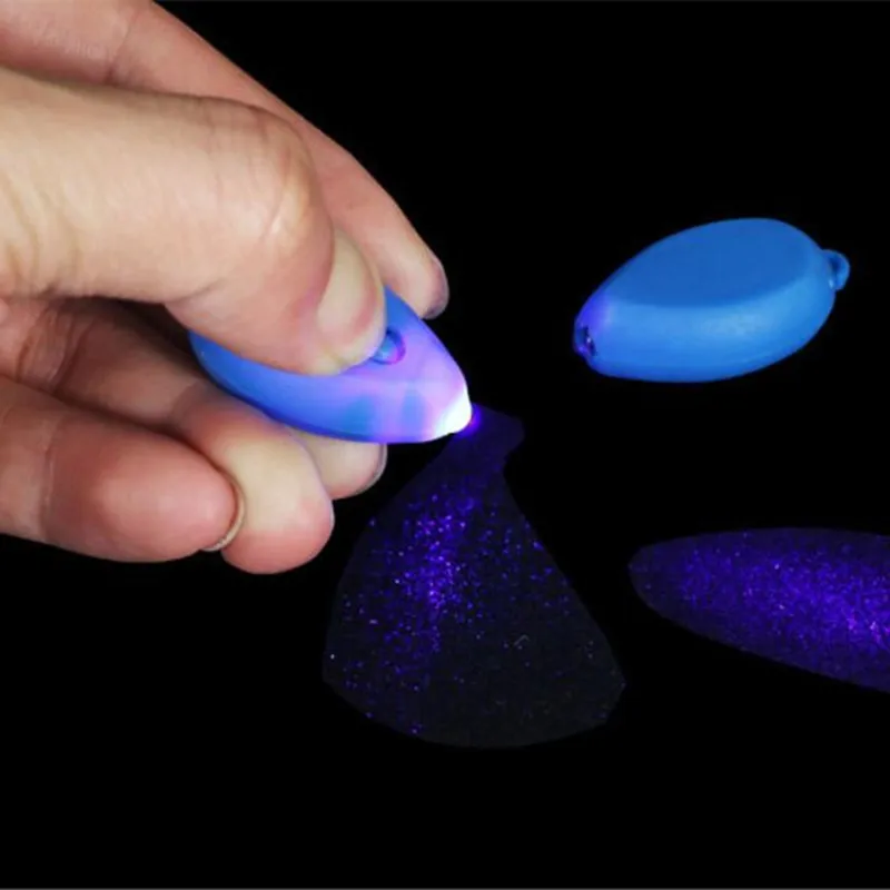 PVC Anti-Blue Light Test Card test light glasses UV test Accessories card blue light detection card Generator Card 5