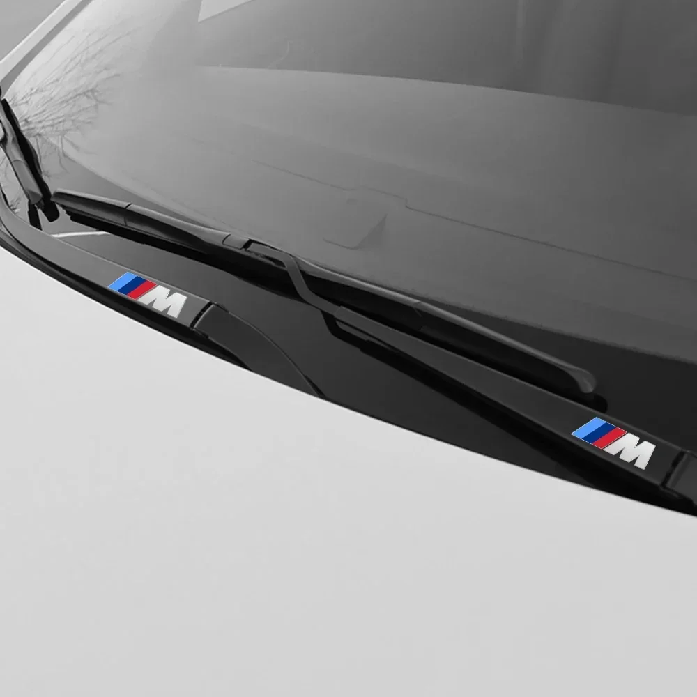 금속 엠블럼 자동차 장식 데칼 반사 자동차 윈도우 와이퍼 스티커, BMW M 파워 퍼포먼스 M3 M5 X1 X3 X5 X6 E46 E39 E36
