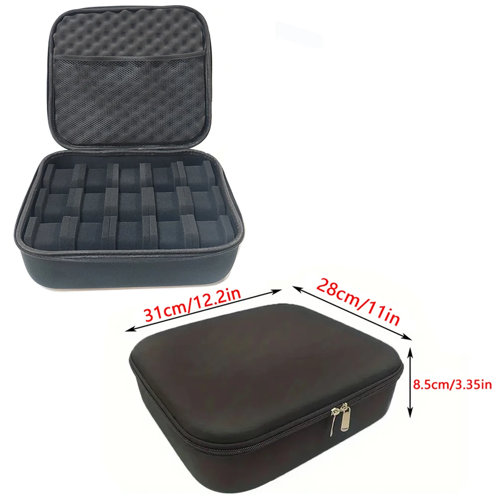 Colorful Shockproof EVA Watch Storage Case - Portable Protective Organizer Bag