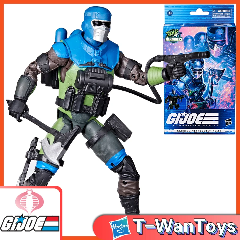 

Special Price Hasbro G.i. Joe Classified Series Mad Marauders Gabriel Barbecue Kelly Action Figure 6-Inch (15Cm)