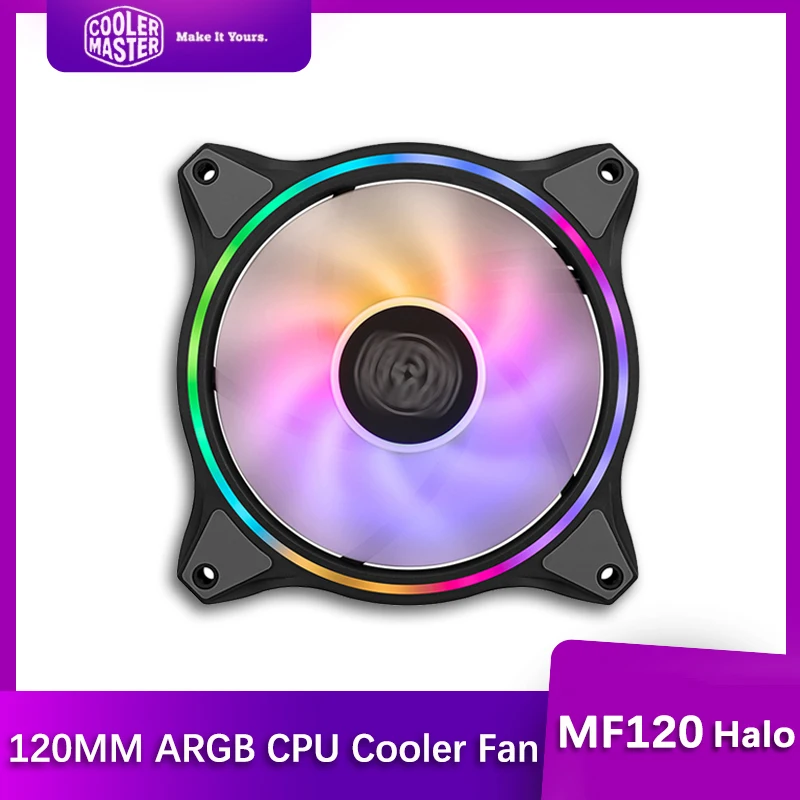 Cooler Master MF120 HALO 12cm Addressable 5V/3PIN ARGB Fan Computer
