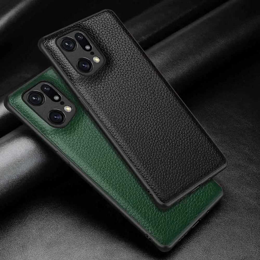 Leather Case Oppo Find X3 Pro Carbon Case Oppo Find X3 Lite