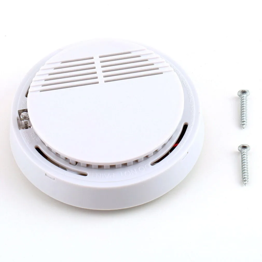Smoke Detector Fire Detectors Alarm Home Security Alarm Safety And Protection Security Guard Accessories for Home Office Shop - 3