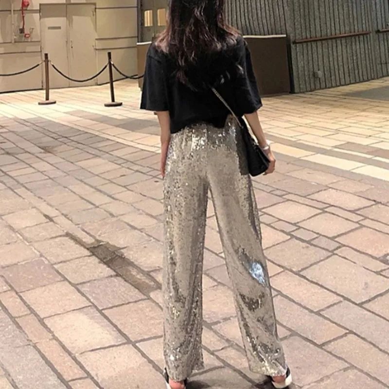 Women Sequin Trousers Fashion Hong Kong 