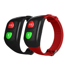 Bracelet de suivi de la fréquence cardiaque et de la pression artérielle, avec GPS, pour les personnes âgées 