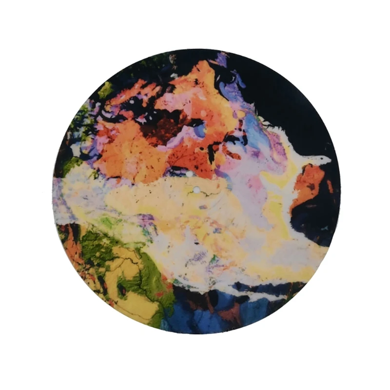 12'' Anti-Vibration Slipmat Audiophile for LP Vinyl Record Player 295mm Thick Anti-Static Felt Platter Turntable Mat