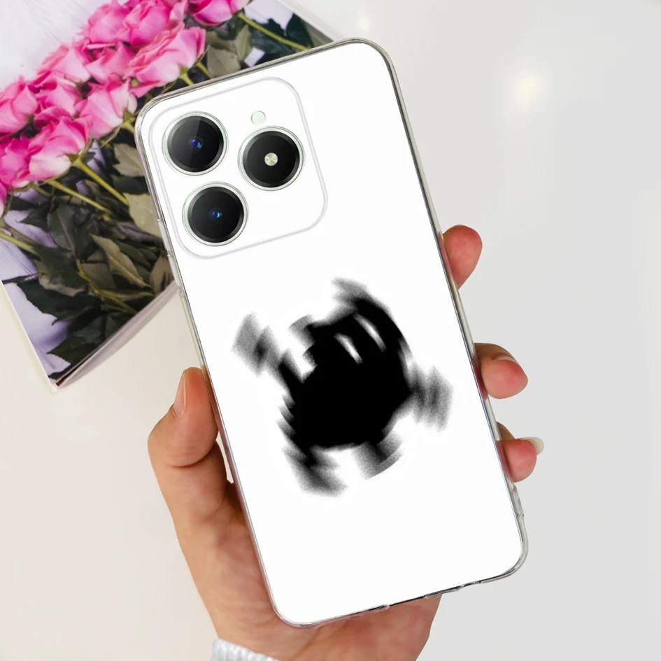 Cute Love Heart Soft Clear Silicone Protective Phone Case