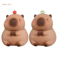 Capybaras Saving Banks for Kids, Small Size Plastic Coin Banks for Birthday 6XDD 1
