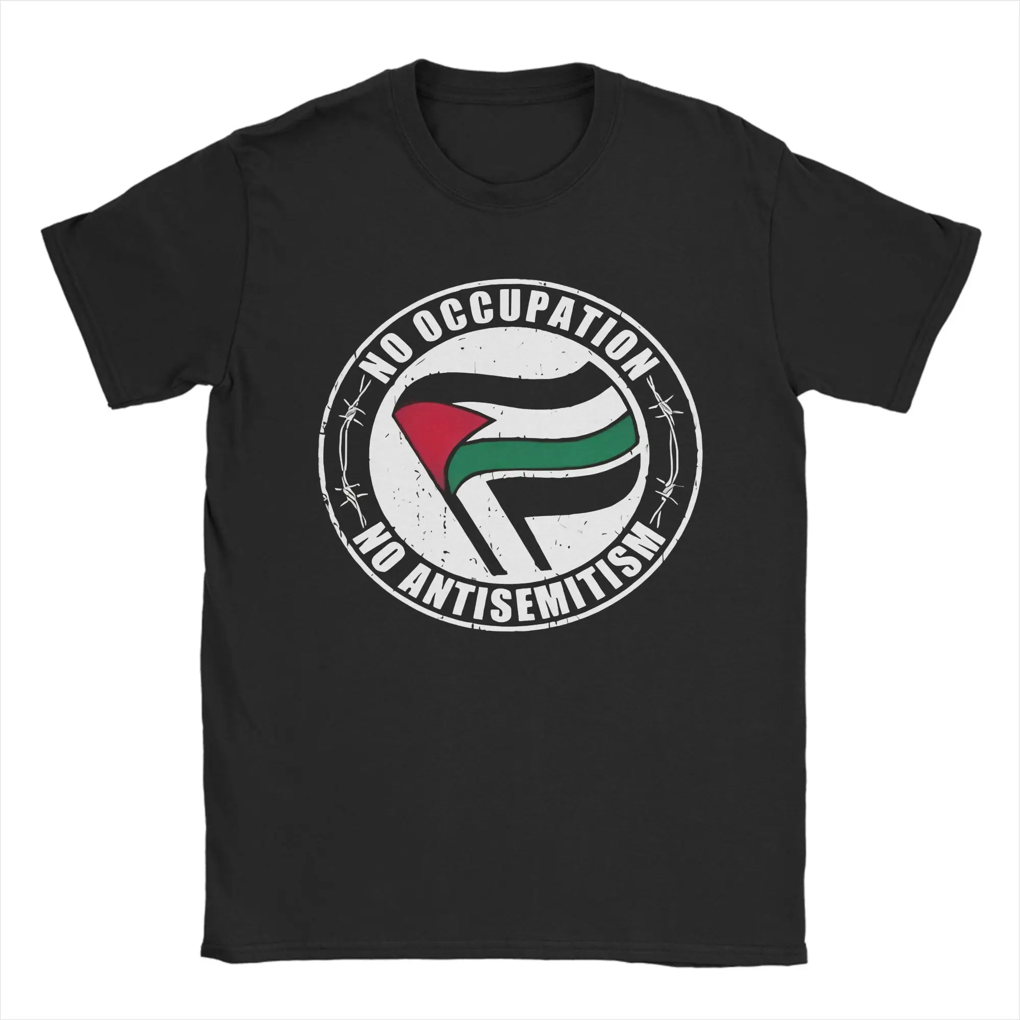 Palästina Flagge T Shirt Sommer Baumwolle T-Shirts Für Männer Beliebte Muster T-shirt Kurzarm Vintage Tops